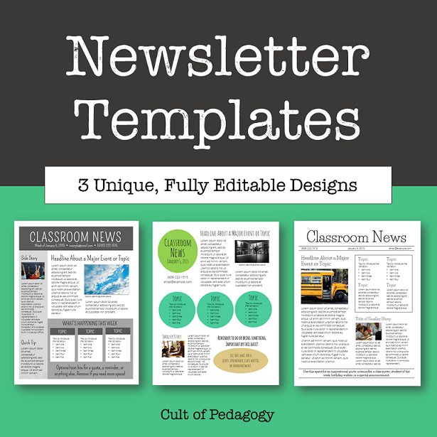Free Weekly Newsletter Template from www.lauracandler.com
