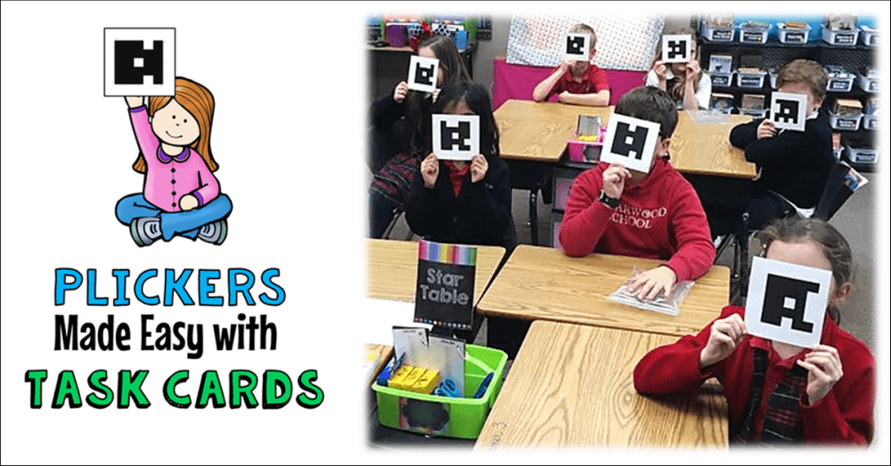 Plickers Made Easy With Task Cards